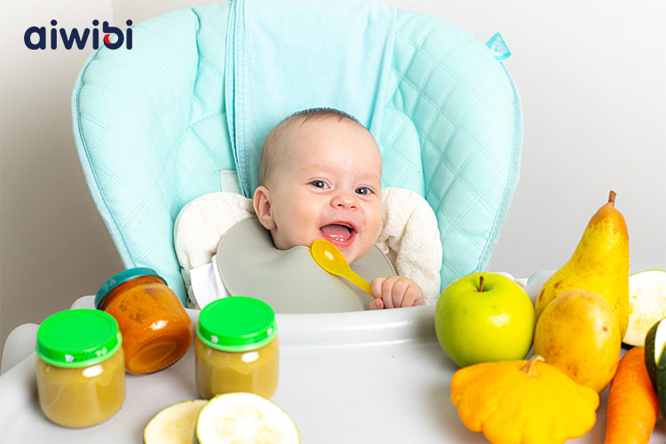 When do babies start eating solid foods?